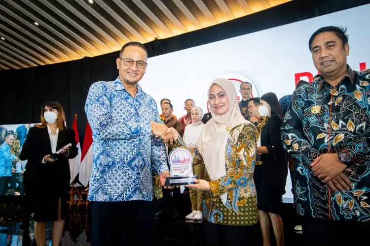 Luwu Utara Raih Penghargaan Gerakan Menuju Smart City 2022 (Dok. LHR)