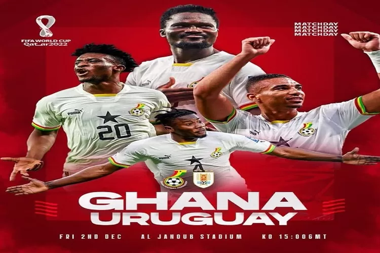 Link Nonton Live Streaming Ghana Vs Uruguay di Piala Dunia 2022 Tanggal 3 Desember 2022 Misi Wajib Menang Dalam Pertandingan Ini (www.instagram.com/@blackstarsofghanafa_)