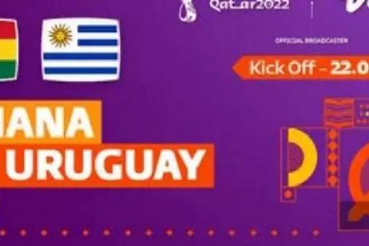 Link live streaming Ghana vs Uruguay di Piala Dunia 2022