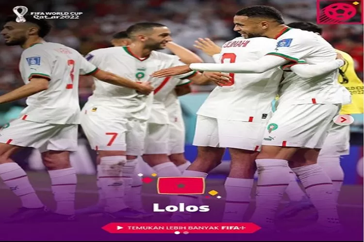 6 Fakta Menarik Maroko yang Lolos ke 16 Besar Piala Dunia 2022 Butuh 36 Tahun Untuk Lolos Sebagai Juara Group E (www.instagram.com/@fifaworldcup)