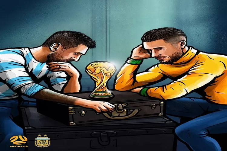 Head to Head Argentina Vs Australia di 16 Besar Piala Dunia 2022 Rekor Pertemuan 7 Kali, Argentina Unggul Seru Untuk Ditonton (www.instagram.com/@socceroos)