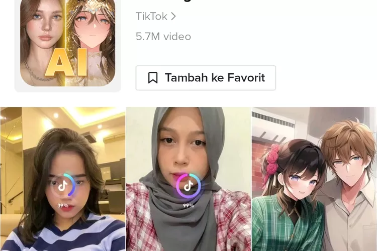 Efek Anime Tiktok