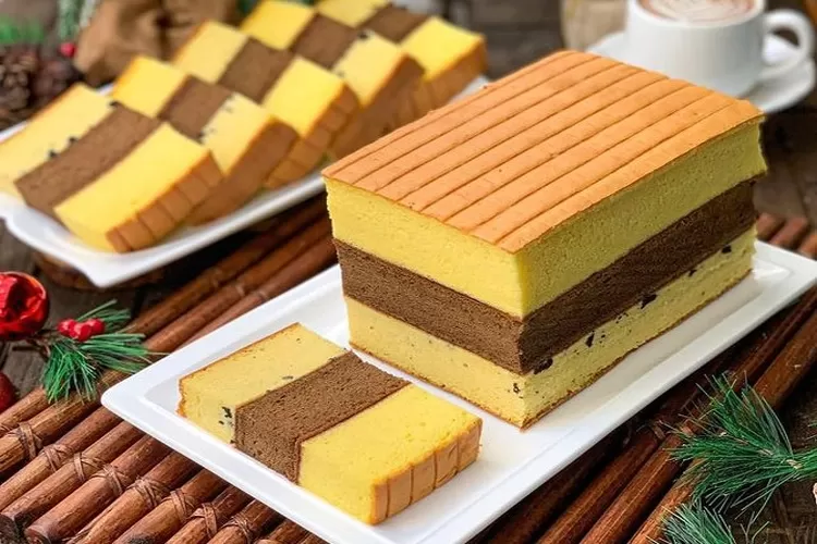 Resep Kue Lapis Surabaya Versi Ekonomis Hasilnya Enak Lembut Dan Empuk