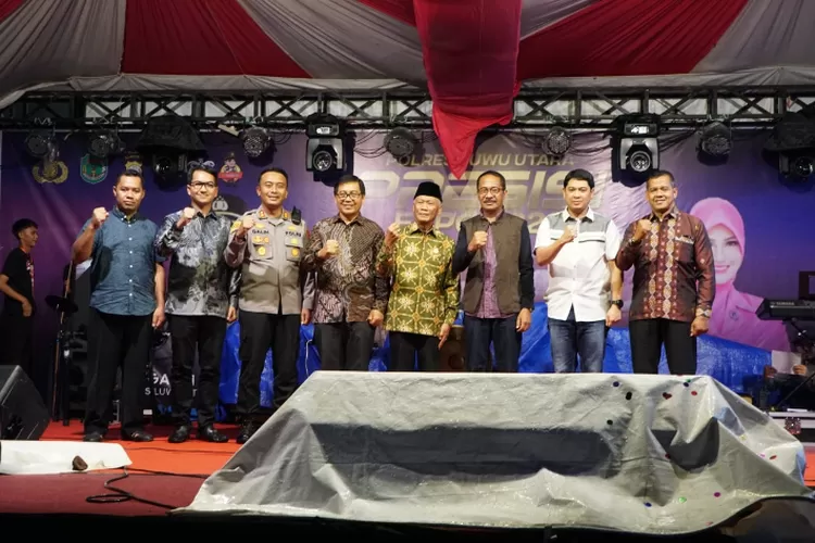 Polres Luwu Utara Presisi Ekspo 2022 Resmi Dibuka Wakil Bupati, Libatkan UMKM Lokal (Dok. Gibran)