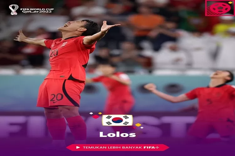 Selamat, Korea Selatan Sukses Kalahkan Portugal 2-1 di Piala Dunia 2022 dan Lolos ke 16 Besar, Simak Infonya yang Seru (www.instagram.com/@fifaworldcup)