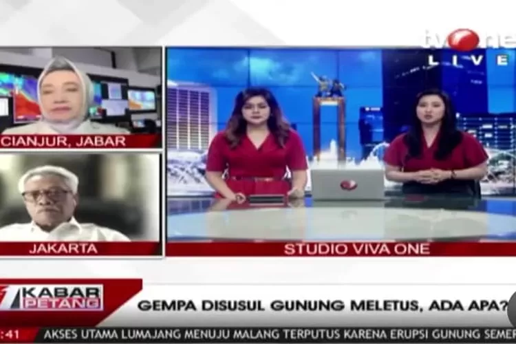 Wawancara kepala BMKG dengan kabar petang TVONE. (Tangkap layar Instagram @infobmkg)