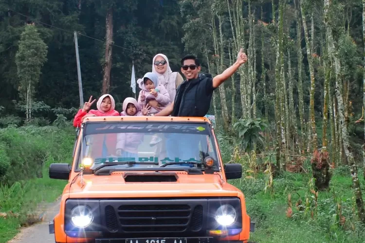 Perjalanan menuju destinasi wisata Batu Angkruk di Wonosobo Jawa Tengah (Instagram @batuangkruk.dieng)
