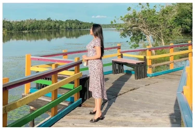 Destinasi wisata 'Danau Lembah Sari' di Pekanbaru Riau (Instagram @rchlrjsa)