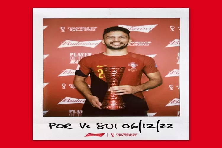 Profil Goncalo Ramos, pencetak hat-trick Portugal ke gawang Swiss pada Piala Dunia 2022 (Instagram @fifaworldcup)