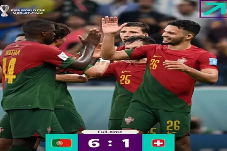 Portugal Menang Besar Lawan Swiss skor 6-1 dan Lolos ke Perempat Final Piala Dunia 2022, Portugal Terlalu Kuat Untuk Swiss (www.instagram.com/@fifaworldcup)