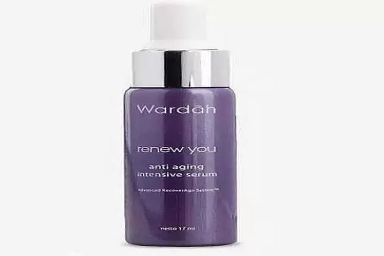 Rekomendasi serum wajah anti aging agar awet muda, Wardah Renew You Anti Aging Intensive Serum  (Instagram @ementokokosmetik)
