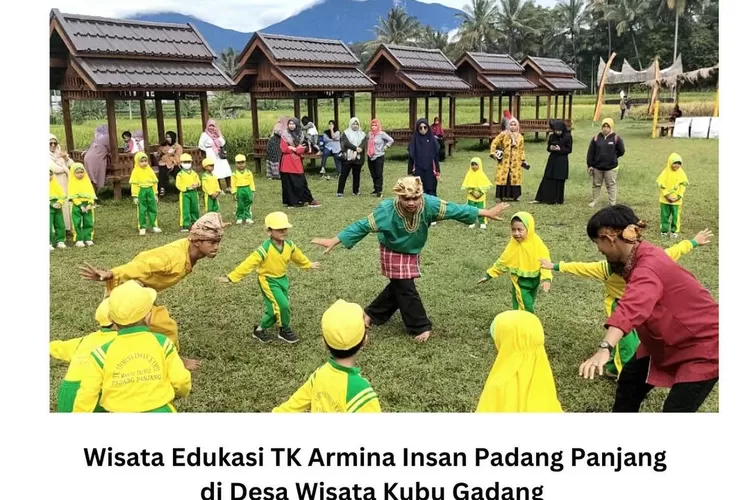 Desa wisata Nagari Kubu Gadang termasuk kedalam desa terindah di Sumatera Barat (Akun Instagram @desawisatakubugadang)