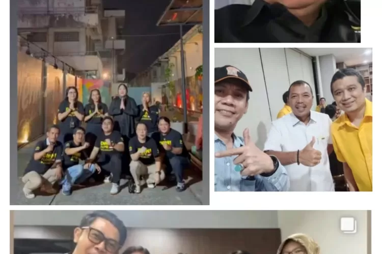 rwin Aksa menerima ucapan do'a dan selamatan di hari ultahnya ke-47