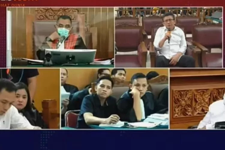 Hakim Tanya Nominal Uang Untuk Richard Eliezer, Ferdy Sambo : Saya tidak Menjanjikan Uang (Tangkapan Layar)