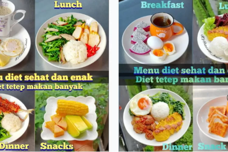 Berat badan bisa turun 2 kilo selama dua hari loh dengan Challenge diet ini! Yuk simak penjelasannya! (Instagram @dietkalori.id)