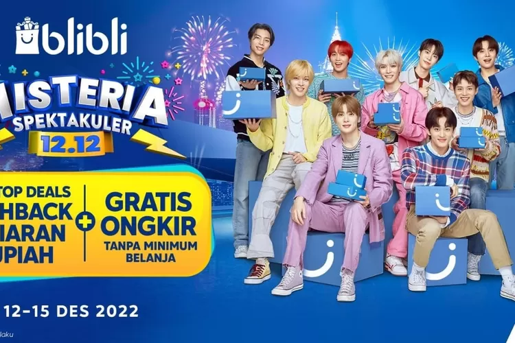 Blibli Histeria Spektakuler 12.12: Program Belanja Akhir Tahun Blibli! Mulai dari Cashback, Diskon Gercep hingga Gamification Lelang Online 