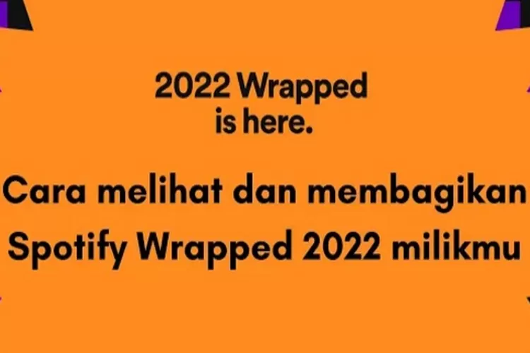 Simple Dan Mudah, Cara Melihat Dan Membagikan Spotify Wrapped 2022 ...