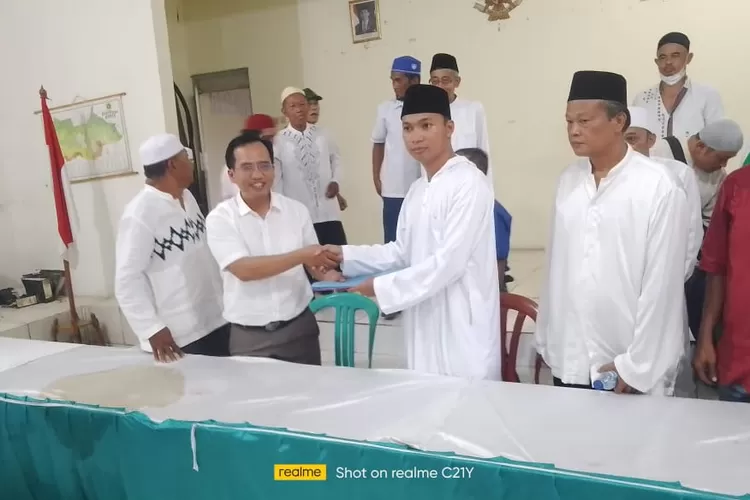 Sony Priyanto, S.E resmi menjadi calon kepala Desa Karang Asem Timur (Imam/Bogor Times)