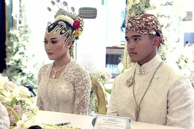 Rangkaian pernikahan Kaesang dan Erina dengan adat jawa. Foto/Instagram (Foto/Instagram)