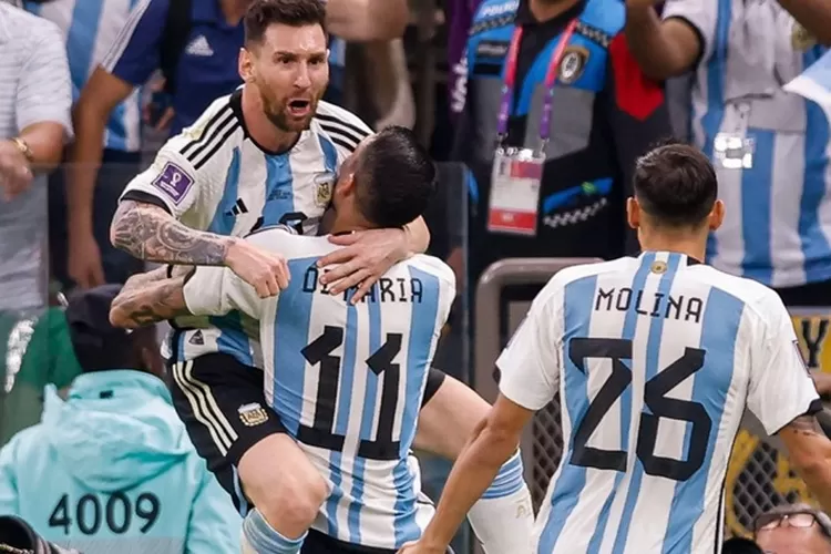 Lionel Messi meluapkan kegembiraannya usai menaklukkan Belanda di babak perempat final Piala Dunia 2022 Qatar.