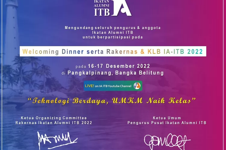 PP IA-ITB akan mengelar rapat kerja nasional (Rakernas) dan KLB (dok.PP IA-ITB)