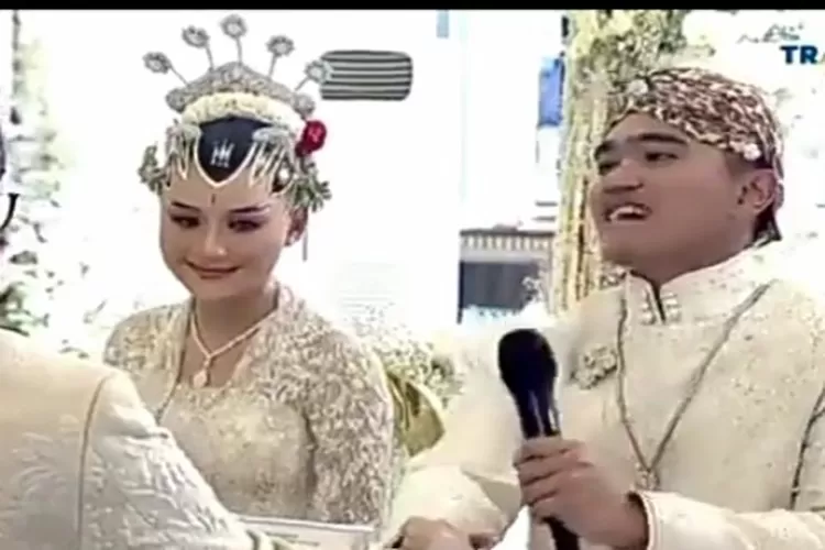 Mahar pernikahan Kaesang Pangarep dan Erina Gudono (tangkap layar insert today)