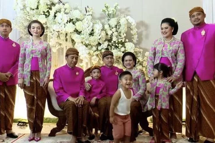 Momen Lucu Nahyan di Nikahan Kaesang, Bobby Nasution: Maafin Ya (Twitter.com/@kaesangp)