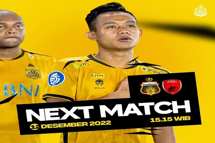 Head to Head Bhayangkara FC vs PSM Makassar di BRI Liga 1 2022 2023, 12 Desember 2022 Rekor Pertemuan 17 Kali Siapa yang Menang (www.instagram.com/@bhayangkarafc)