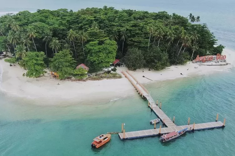 Surganya destinasi wisata yang ada di Desa Wisata Pulau Angso Duo Sumatera Barat (Akun Instagram @eselbetrip)