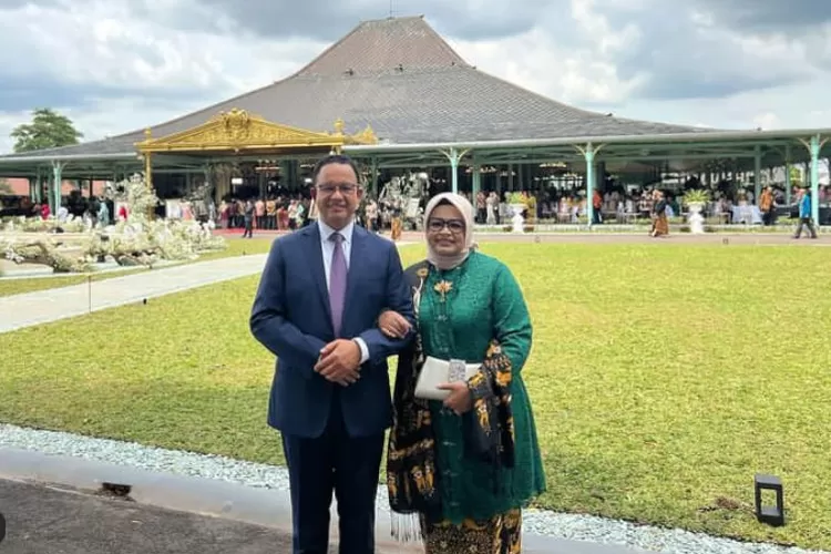 Anies Baswedan beserta istri menghadiri hajatan Kaesang dan Erina