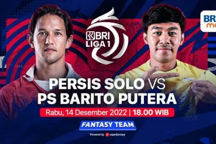 Sedang Berlangsung Link Live Streaming Persis Solo vs Barito Putera di BRI Liga 1 (Tangkapan layar, Vidio.com)