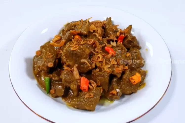 Gak Kalah Sama Rendang Padang Masaknya Mudah Terik Daging Sapi Khas