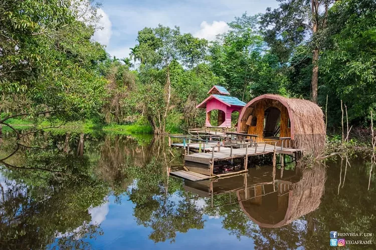 Sungai Simpur, salah satu destinasi wisata di Muaro Jambi  (Instagram @vegaframe)