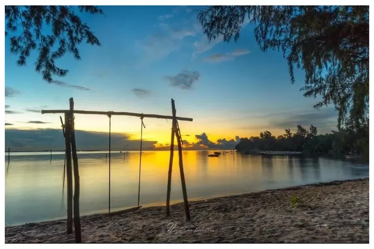 Destinasi wisata Pantai Sakera di Bintan Riau (Instagram @Yogaokipranata18)