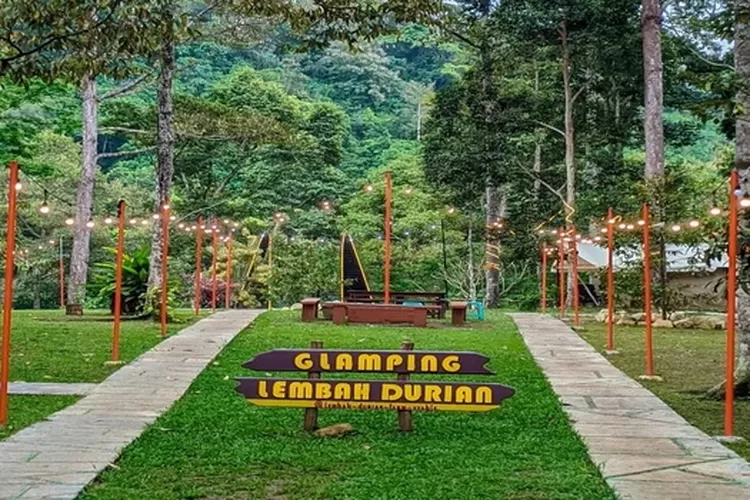 Glamping di destinasi wisata Lembah Durian Farm Lampung (Instagram @inilampungyay)