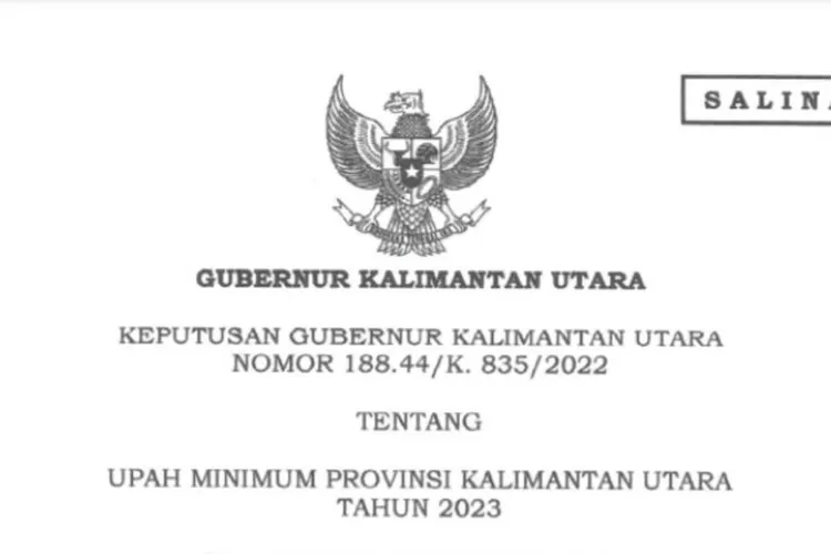 Daftar Gaji Di Kaltara: UMP 2023 Kalimantan Utara Dan UMK 2023 Nunukan ...