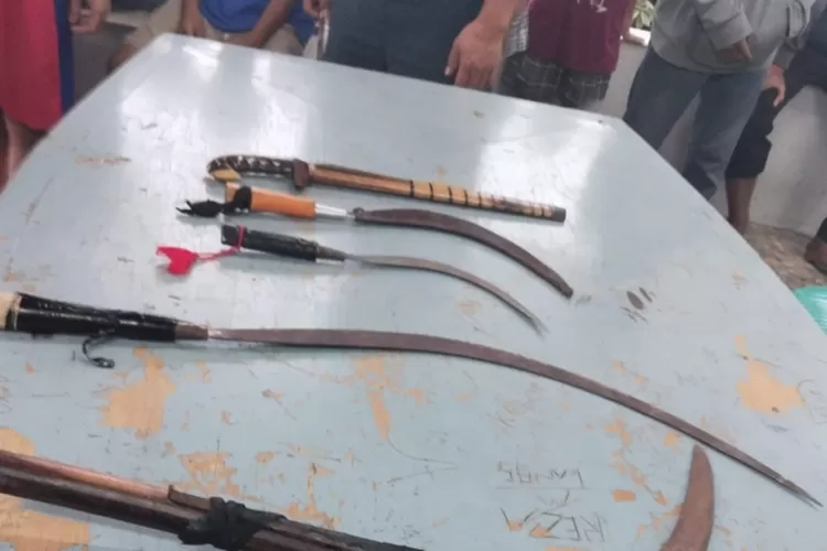 Barang bukti yang diamankan pihak kepolisian (PMJ News)