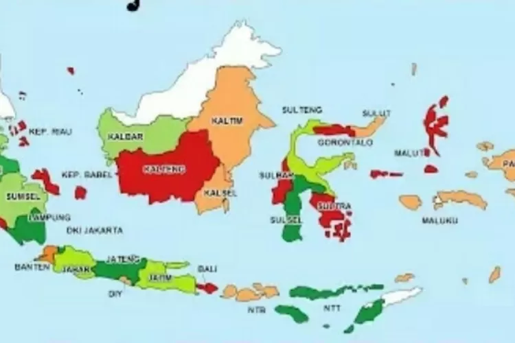 Daftar Nama 38 Provinsi Terbaru Di Indonesia Beserta Ibu Kotanya, Papua ...