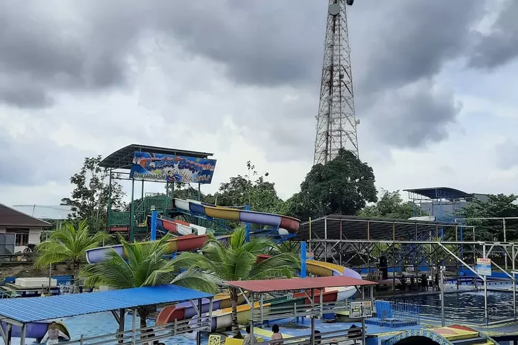 Liburan di Waterboom Banua Anyar, tempat wisata seru di Banjarmasin (Akun Instagram @waterboombanuaanyarbjm_)