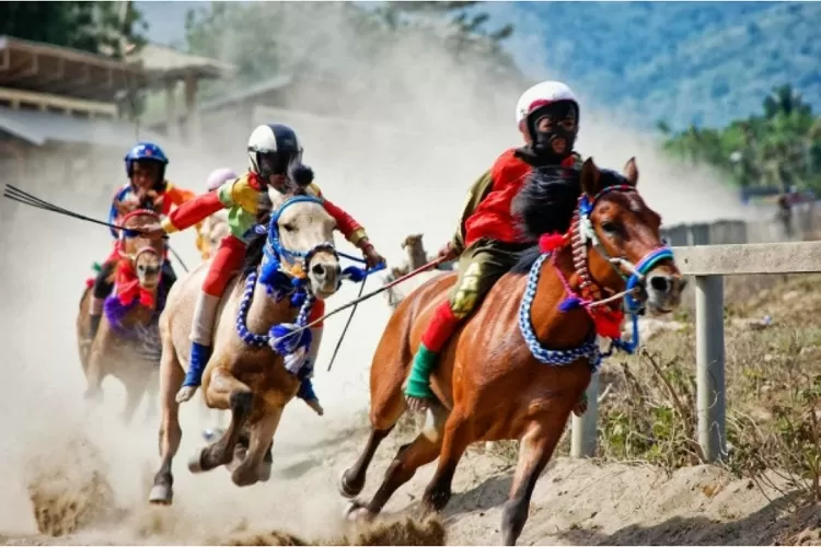pacuan kuda di Lombok. (Suara Karya/istimewa)