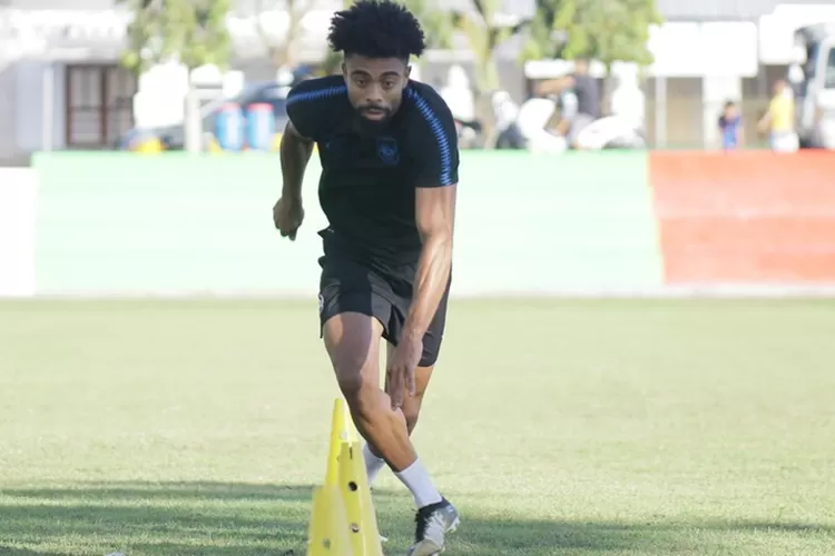 Wellington Petinha saat sudah mulai gabung dengan latihan PSIS Semarang.  (PSIS)