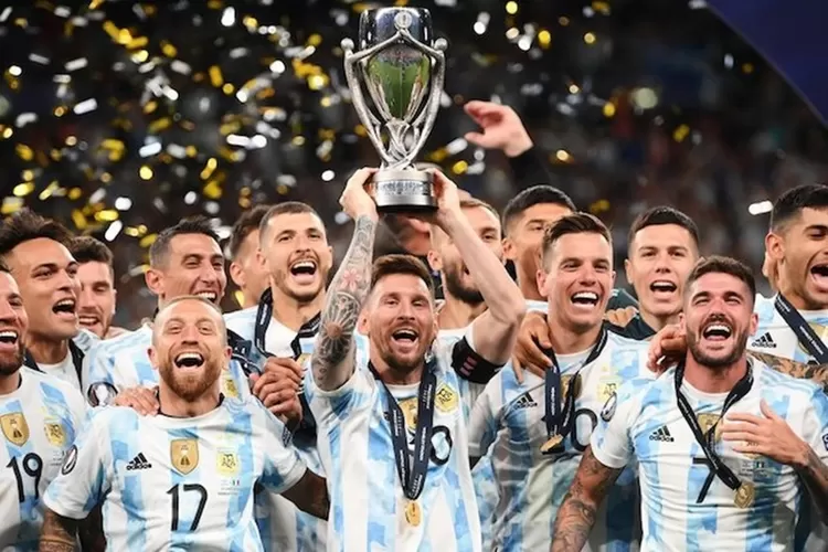 Argentina merebut gelar juara Piala Dunia untuk ketiga kalinya setelah 1978 dan 1986.