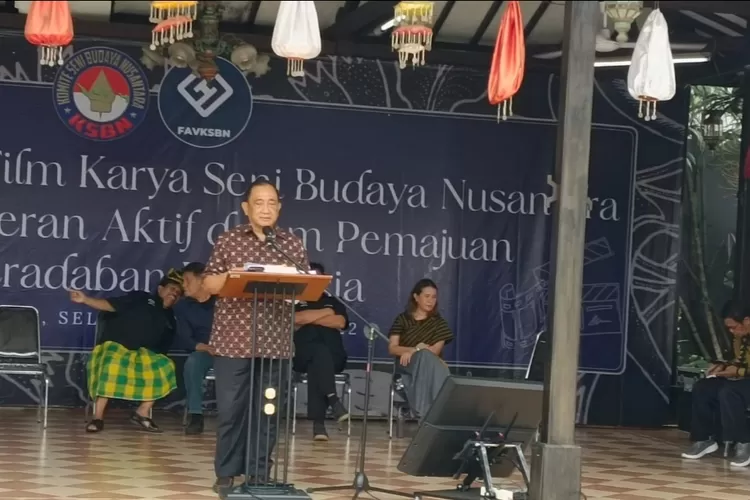 Ketua Umum DPP KSBN Hendardji Soepandji menyatakan Festival Film Karya Seni Budaya adalah salah satu momentum Nusantara sebagai Pusat  Peradaban Dunia (AG Sofyan )