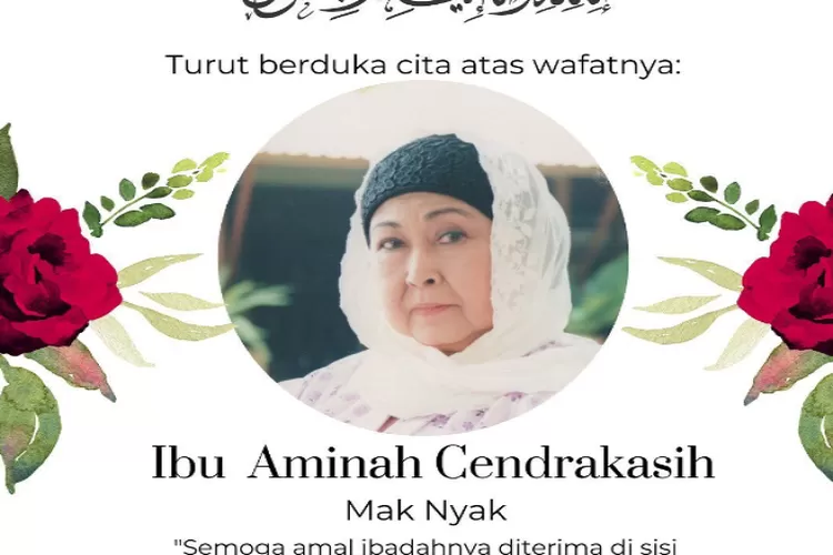Aminah Cendrakasih (istimewa)