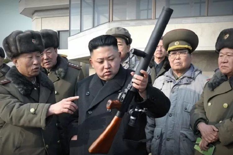 Pemimpin tertinggi Korut, Kim Jong Un (boombastis)