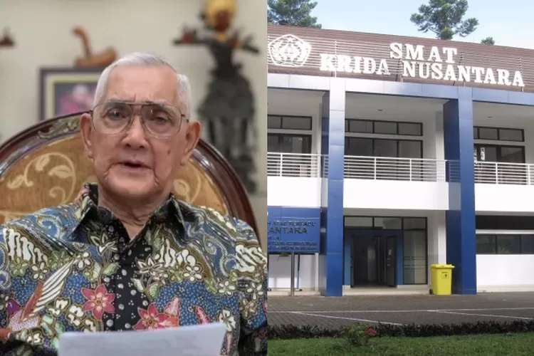 SMA Krida Nusantara yang salah satu penggagasnya adalah mantan wakil presiden RI ke-6 Try Sutrisno