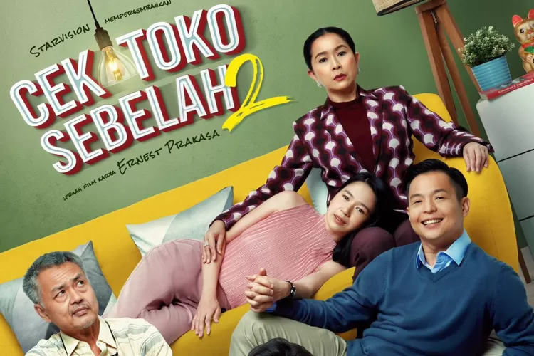 Sudah Tayang di Bioskop, Simak Sinopsis dan Daftar Pemain Film Cek Toko Sebelah 2 (twitter/@starvisionplus)