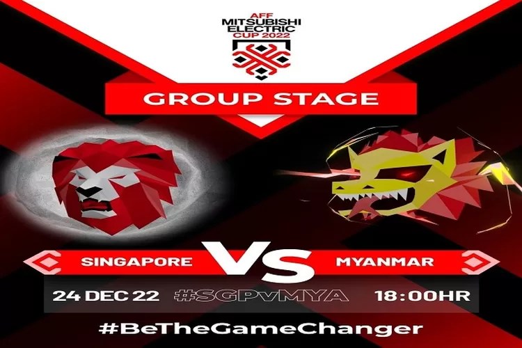 Prediksi Skor Singapura vs Myanmar di Piala AFF 2022 Hari Ini, Link Live Streaming, Head to Head, Rangking  Dunia Kedua Tim (www.instagram.com/@affmitsubishielectriccup)