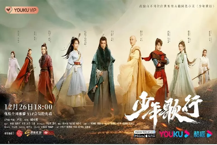 Sinopsis Drama China The Blood of Youth Tayang 26 Desember 2022 di Youku Dibintangi Li Hong Yi Genre Wuxia Jangan Kelewatan (www.instagram.com/@youkuofficial)