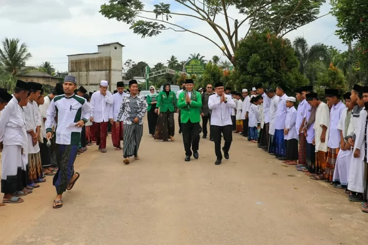 Gerilya politik PPP ke Ponpes Islam Kemuja di Bangka Belitung . (Twitter @DPP_PPP)